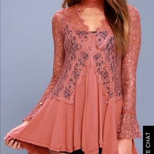 Brand new Free people mini Lace dress
